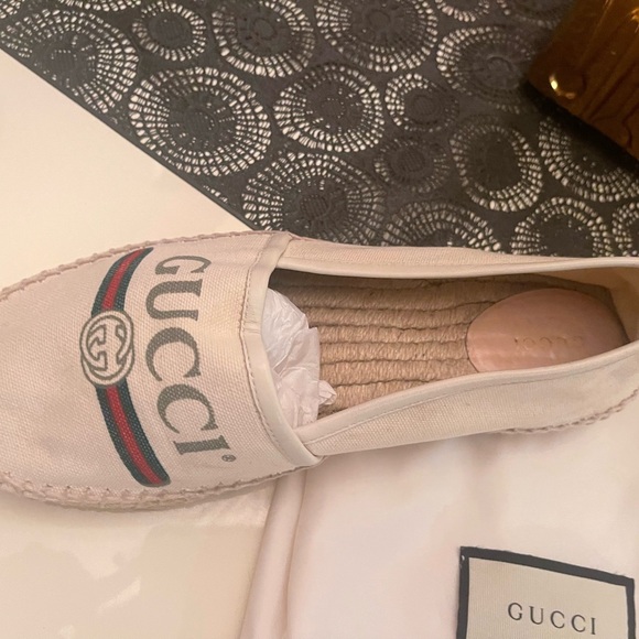 Espadrilles Gucci original hardly used excellent condition size 9 - Picture 3 of 7